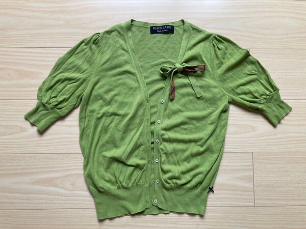 ポールスミス リボン付カーディガンM BLACKLABEL Paul Smith
