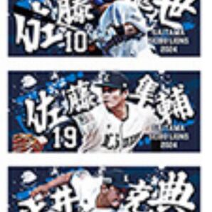 西武ライオンズ lions キーホルダー タオル 配布日 佐藤隼輔 19 選手