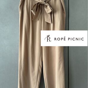 ROPE PICNIC(ロペピクニック) ウエストリボンベルトパンツ