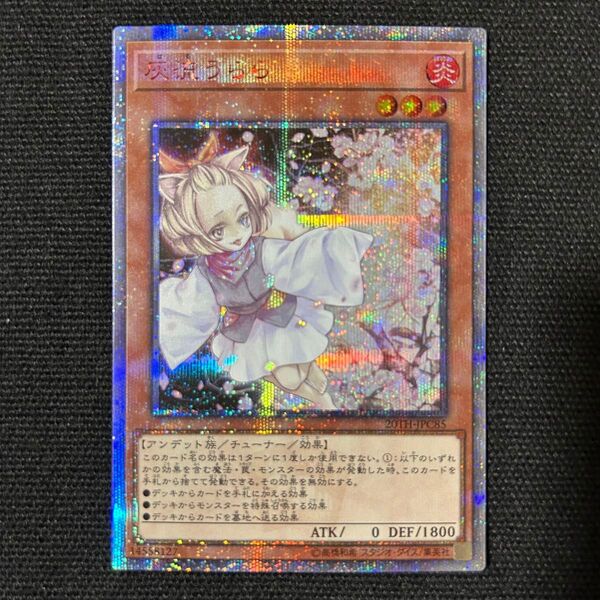 遊戯王 灰流うらら 20th 20TH-JPC85 シークレット