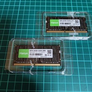 新品 Hanye DDR4-3200MHz 16X2枚 未開封