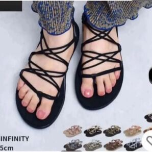 美品 Teva インフィニティ サンダル低反発 コードサンダルアメリカ限定カラーUS6 23.5から24.5 春夏 超軽量