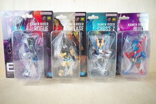 一番くじ 仮面ライダービルド 『BLISTERED MUSEUM』4種セット
