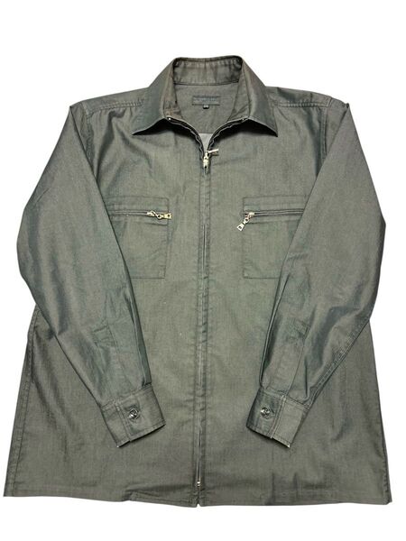 【美品】タカキュー ジャケット Mサイズ グレー 作業服