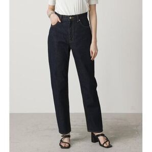 AZUL by moussy デニムパンツ テーパード ハイウエスト XS ネイビー 250ESA11-213J