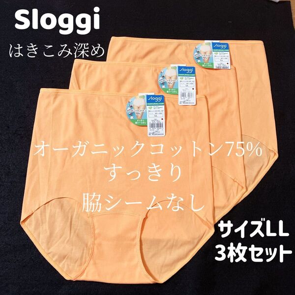 サイズLL トリンプ スロギー ナチュラルヒップ はきこみ深めショーツ3枚 #4