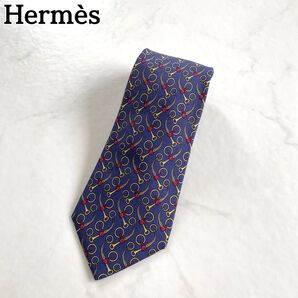 希少★HERMS★エルメス ネクタイ 高級シルク100% ②