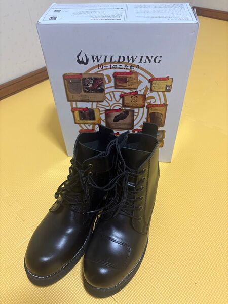 WILDDWING ワイルドウィング 厚底スワロー バイクシューズ 27cm ブラック