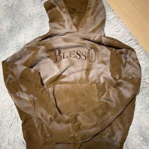 BLESS パーカー タイダイ柄 ブラウン