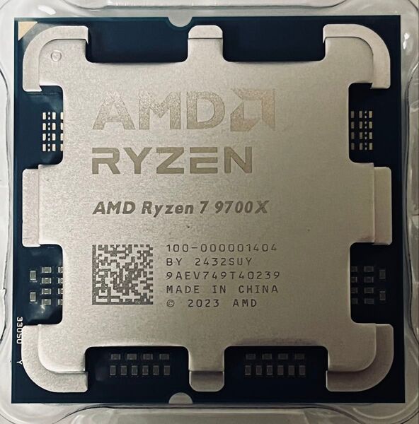 【新品バルク品】AMD RYZEN 7 9700X 8C/16T AM5 CPU