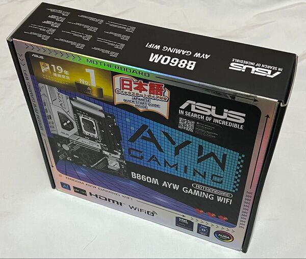 【新品未開封】ASUS B860M AYW GAMING WIFI MicroATXマザーボード