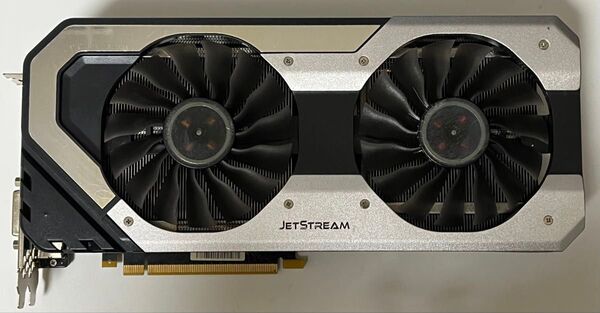 【動作確認済USED】Palit Geforce GTX1080 super jetstream風
