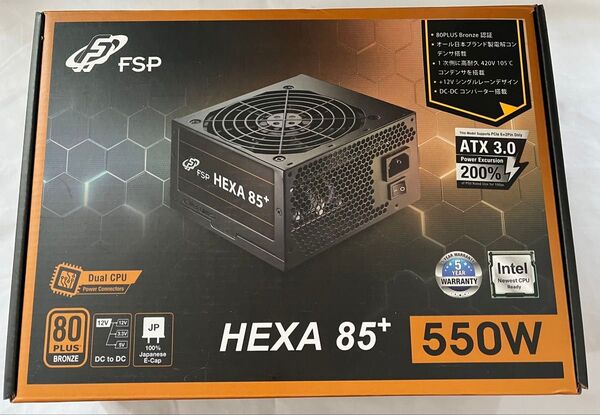 【新品未開封】電源ユニット FSP HEXA 85+ 550W HA550