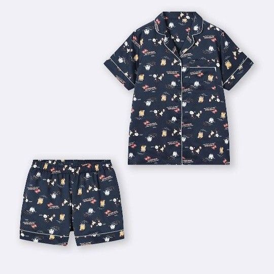 ちいかわ gu サテンパジャマ