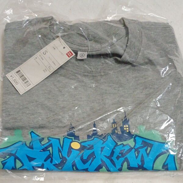パニクルーコラボユニクロ Tシャツ S グレー 未使用