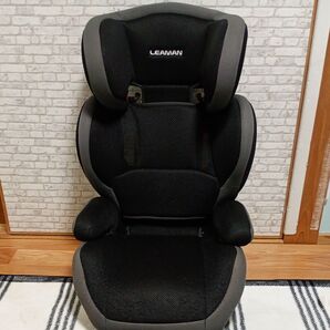 LEAMAN ジュニアシート チャイルドシート ブラック