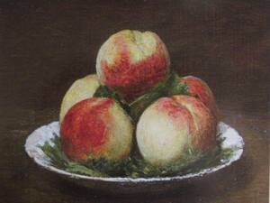 Art hand Auction Henri Fantin-Latour, PECHES, Overseas edition, extremely rare, raisonné, New frame included, y321, Painting, Oil painting, Still life