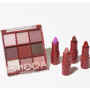 送料無料 新品未開封 EMODA JELLY 9色パレット1個 ミニリップ4本セット