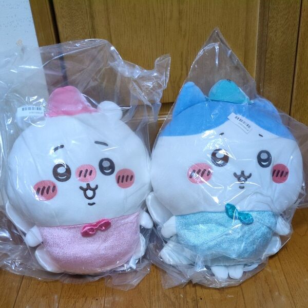 ちいかわ 妖精なちいかわBIGぬいぐるみ ちいかわ・ハチワレ 2種セット