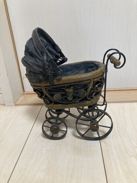 フランス ドール用ベビーカー 乳母車 車輪