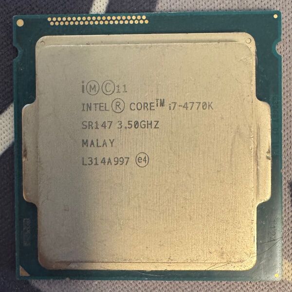 【動作確認済み】Intel Core i7 4770k 3.50GHZ