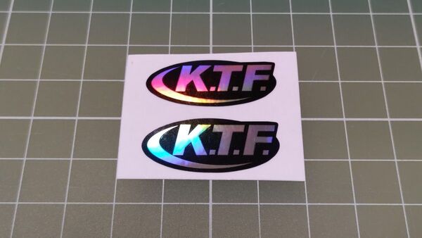 ◆KTF プチステッカー◆新品・未使用