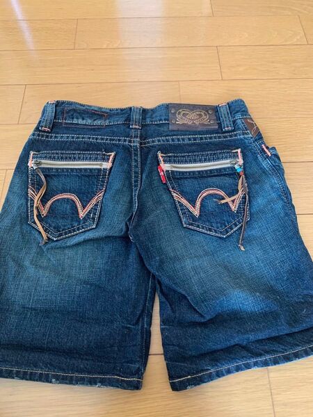 美品★EDWIN★デニム ショートパンツ エドウィン ハーフパンツ