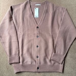 GU ウォッシャブルカーディガンS 未使用 ピンク