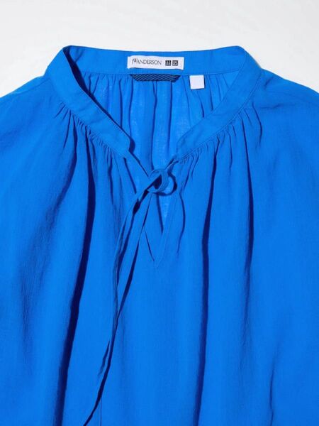 UNIQLO and JW ANDERSON ブラウス ブルー Sサイズ