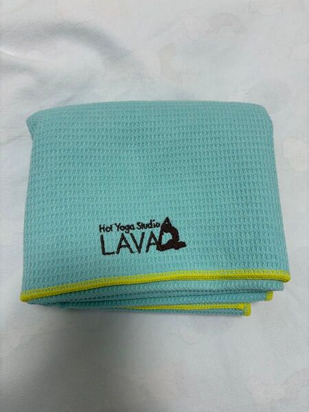 美品 LAVAラグ グリーン ヨギラグ ヨガラグ ヨガマット