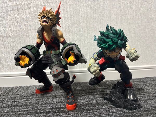 アミューズメント一番くじ 僕のヒーローアカデミア BWFC SMSP 緑谷出久 爆豪勝己 A賞 01 2体セット