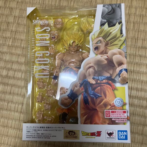正規品 S.H.フィギュアーツ ドラゴンボール スーパーサイヤ人孫悟空 -伝説のスーパーサイヤ人- フィギュア