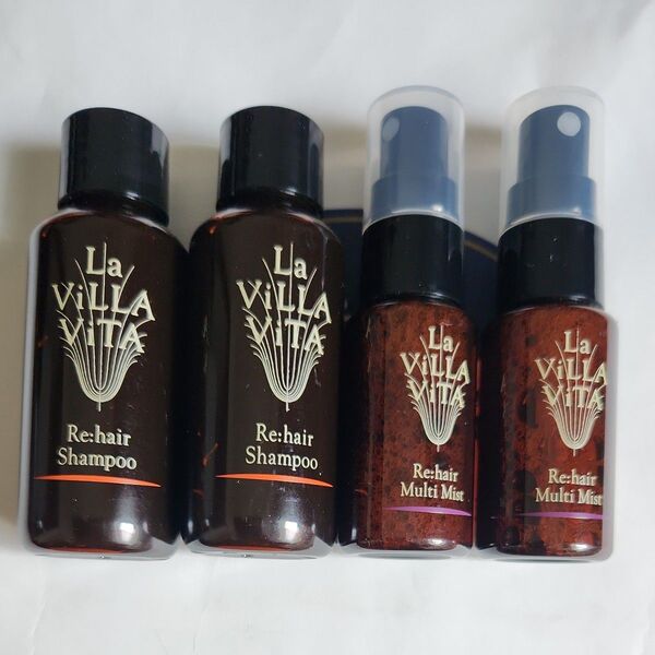 ラヴィラヴィータ リヘアシャンプー60ml×2マルチミスト30ml×2 持ち運び便利 ご旅行やご購入前のお試しに☆ミ