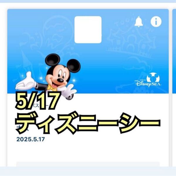 ディズニーシー オンラインショッピング用 グッズ購入用 入園済み エコバッグ