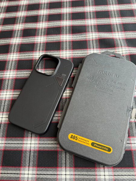 Aulumu A05 ヴィーガンレザー iPhone 14 Pro ケース
