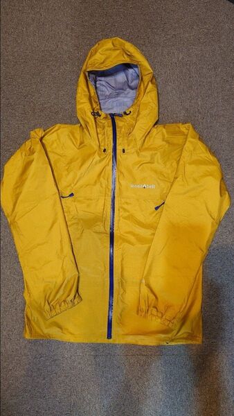 モンベル ストームクルーザー ジャケット Men's mont-bell レインウェア 雨具 イエロー L