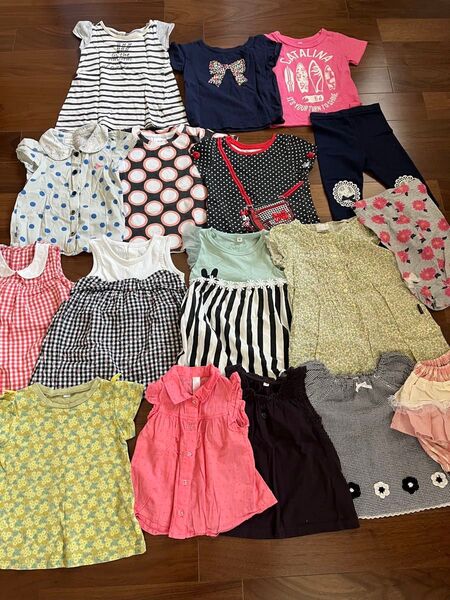 女の子 90cm 夏服 まとめ売り