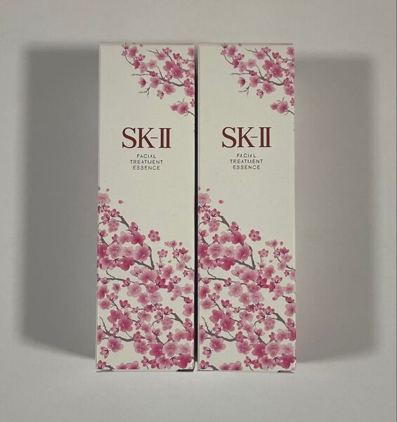 SK-IIエスケーツー フェイシャル トリートメント エッセンス 限定桜ボトル 75ml*2本