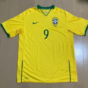 ブラジル代表 サッカーユニフォーム ロナウド 9番 NIKE