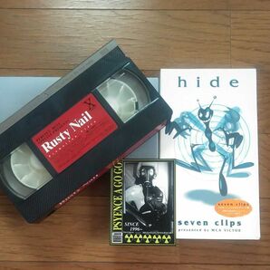 X JAPAN hideVHSビデオ ステッカー