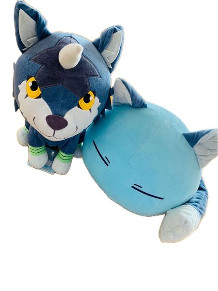 転スラでっかいころっとまんまるぬいぐるみ リムルとランガ