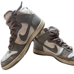 ナイキ NIKE DUNK HIGH White GLAY 28.0cm