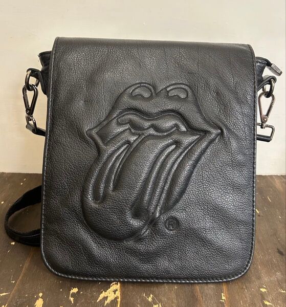 Rolling Stones- レザーショルダーバック