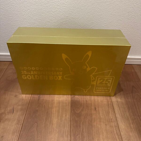 ポケカ-25th Anniversary Golden Box シュリンク付き ポケモンカードゲーム ゴールデンボックス