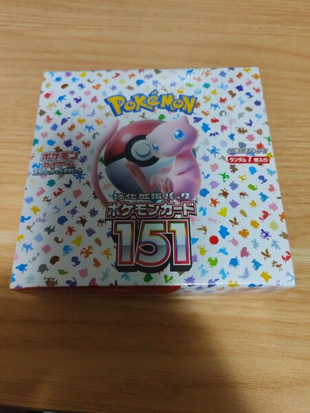 ポケモンカードゲーム スカーレット&バイオレット 拡張パック ポケモンカード151 1BOX シュリンク付き