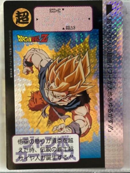 当時物ドラゴンボール ジャンボカードダス④