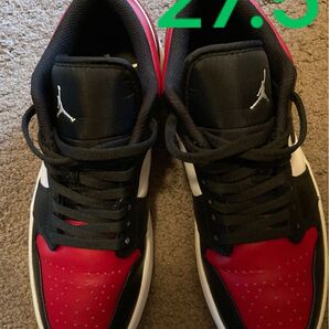 Nike Air Jordan 1 Low "Bred Toe"