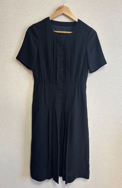 東京ソワール フォーマル 半袖 ワンピース 喪服 M 上品 シンプル