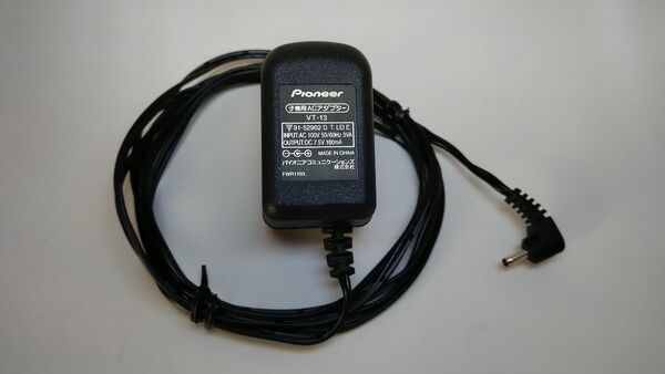 Pioneer/パイオニア 子機用 ACアダプター VT-13 出力 DC 7.5V