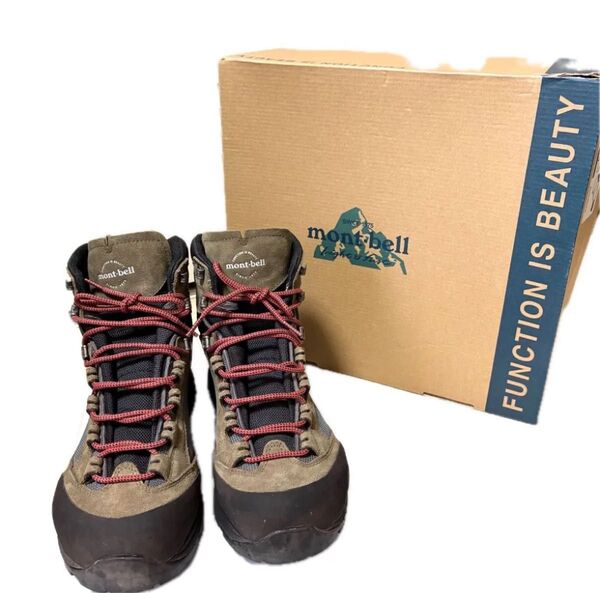 【27.0cm】mont-bell モンベル アルパインクルーザー800 ワイド Men's 男性用 タン BNSD 登山靴
